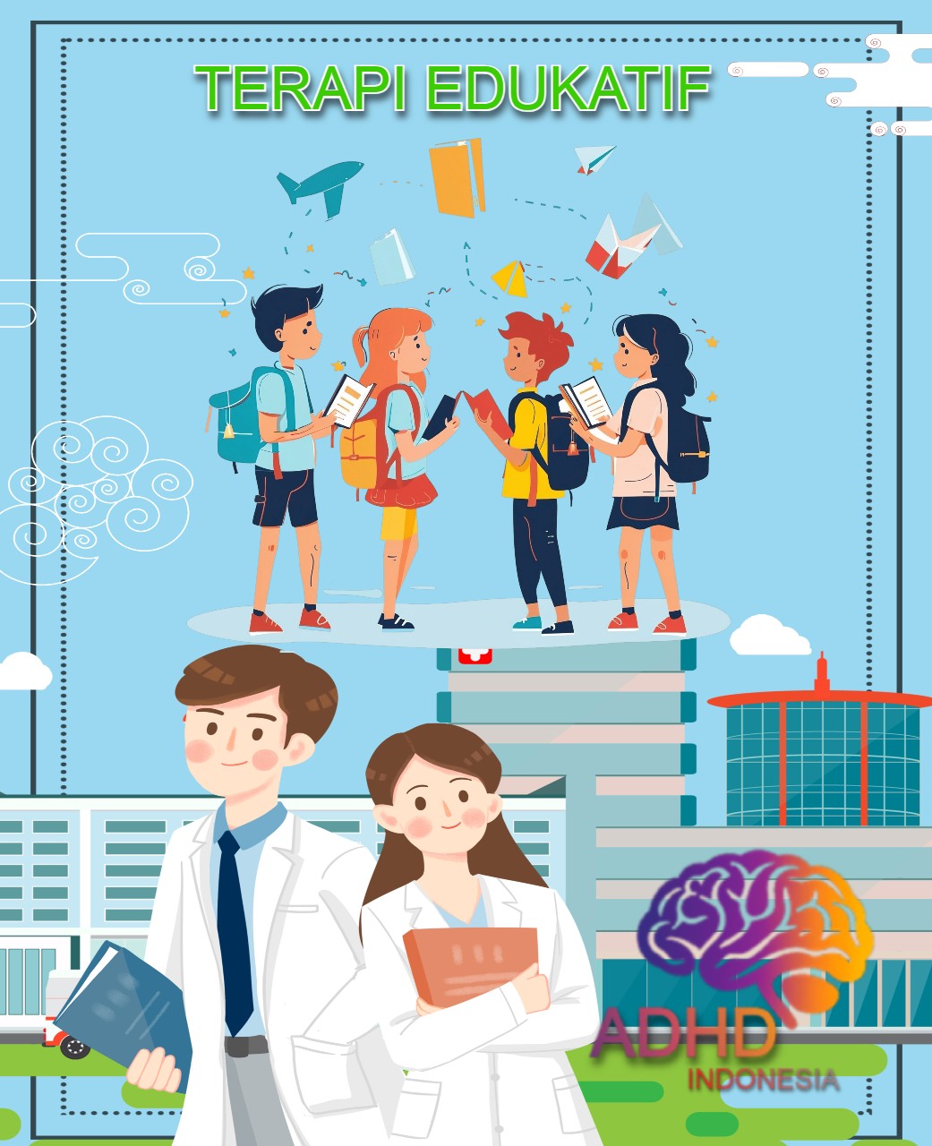 Mitra ADHD Indonesia Kabupaten Nduga untuk Terapi Edukatif Berbasis Pembelajaran untuk Anak ADHD