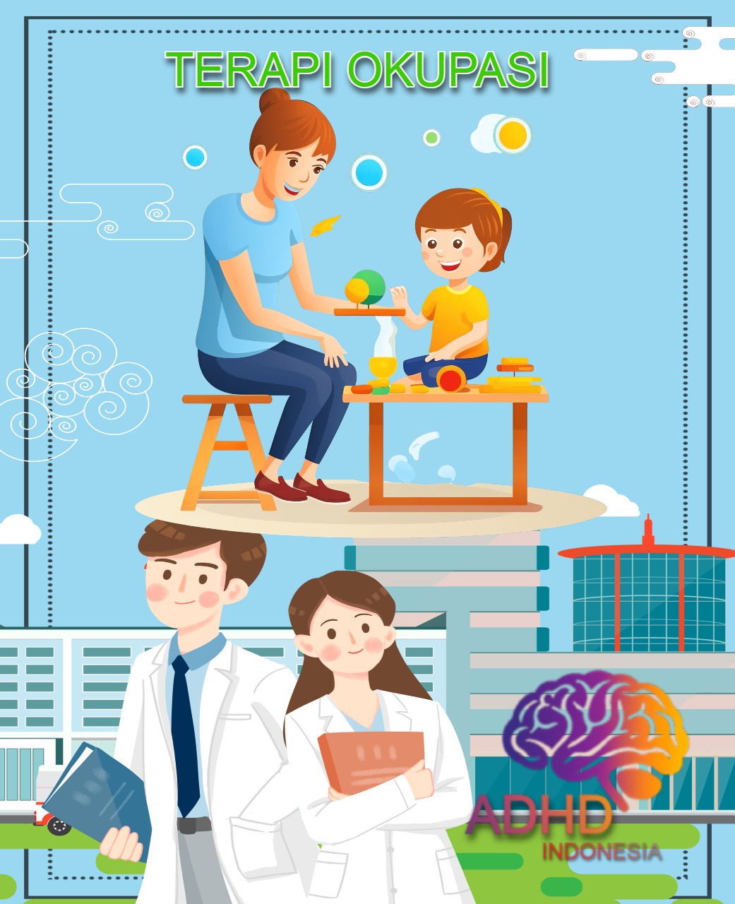 Rujukan untuk Terapi Okupasi untuk Anak ADHD Indonesia Kabupaten Nduga